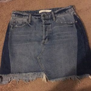 Jean Skirt